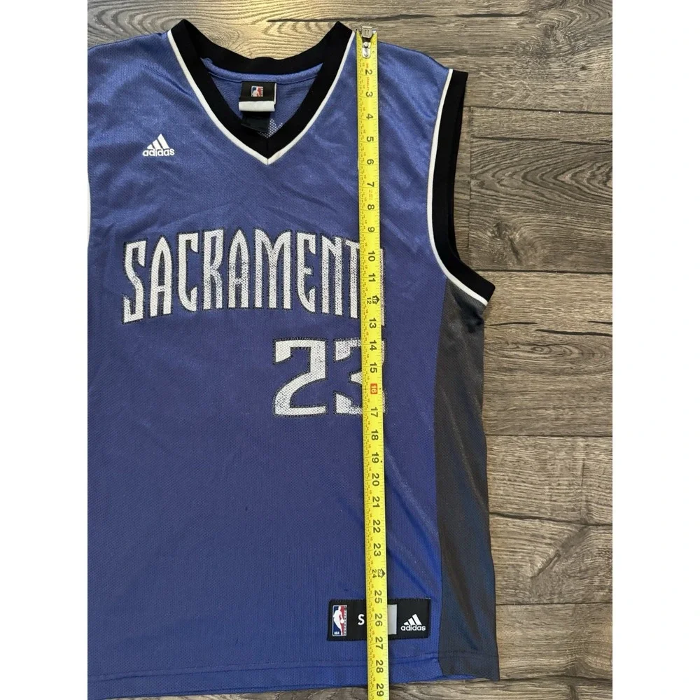 Adidas Sacramento Kings Jersey Adult Small Purple‎ Vintage Y2K NBA